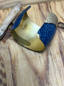 Hammered Domed Cuff