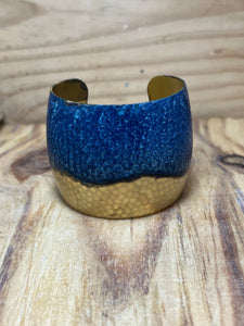 Hammered Domed Cuff