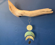Load image into Gallery viewer, DRIFTWOOD + BRASS WALLHANGING

